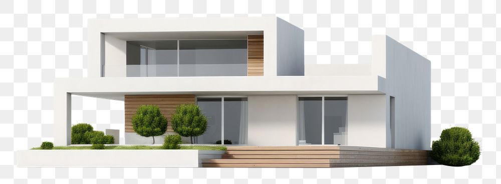 PNG  Architecture building house villa. AI generated Image by rawpixel.