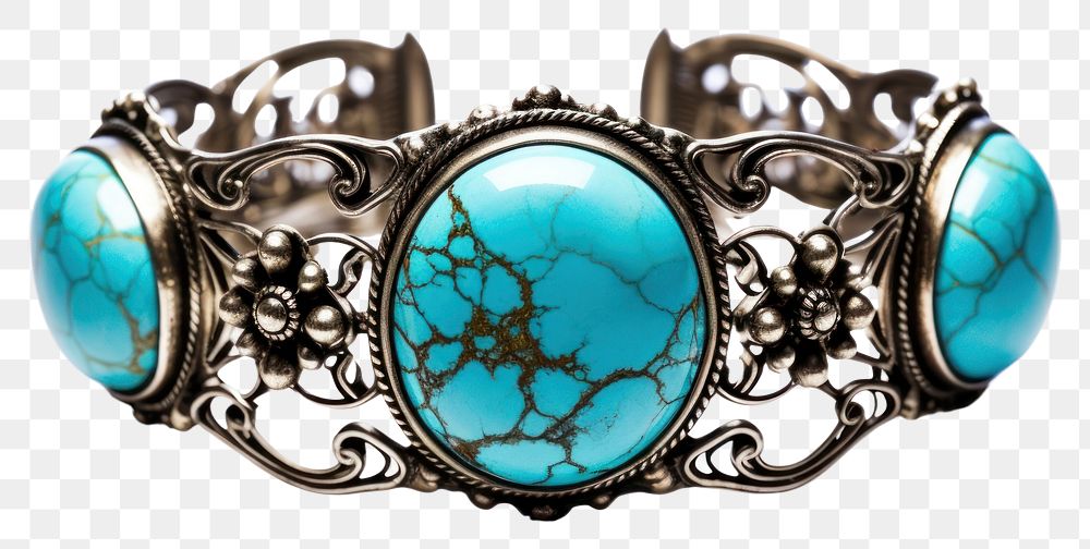 PNG Turquoise bracelet gemstone jewelry transparent background