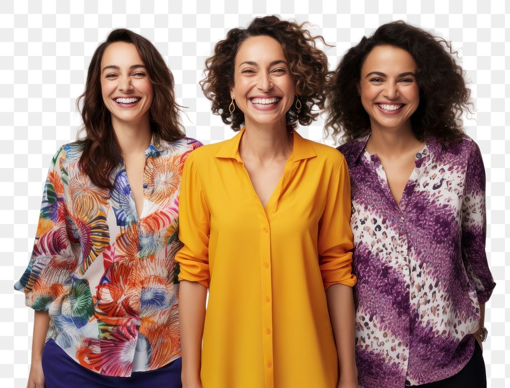 PNG Blouse sleeve smile adult. AI generated Image by rawpixel.