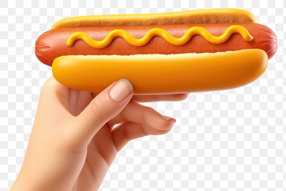 PNG Holding food hand dog. AI generated Image by rawpixel.