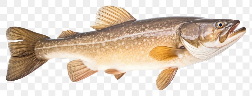 PNG Atlantic cod fresh fish swimming animal. AI generated Image by rawpixel.