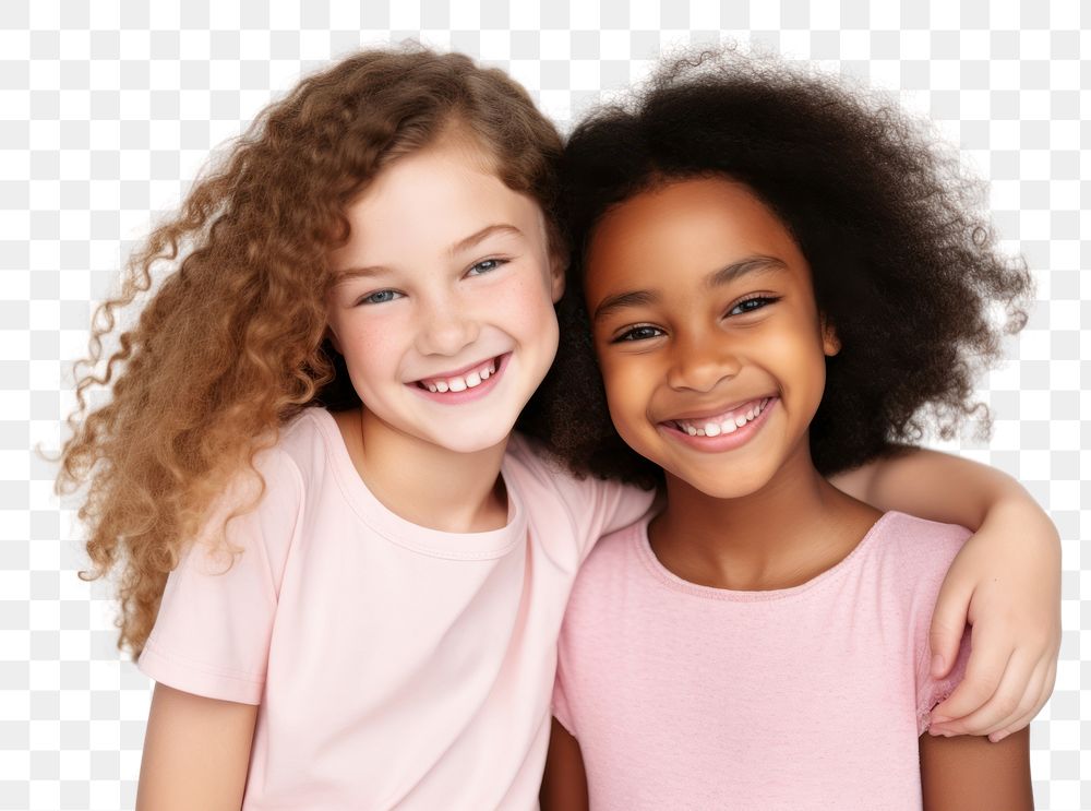 PNG Diversity Cheerful best friends embracing cheerful laughing. AI generated Image by rawpixel.