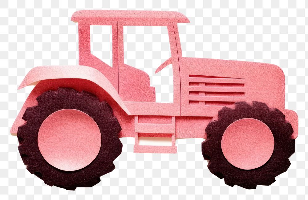 PNG Tractor  vehicle toy. AI generated Image by rawpixel.