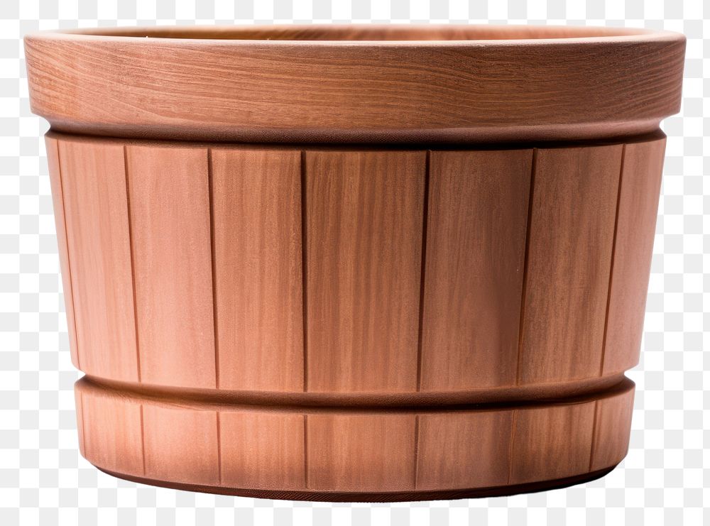 PNG Flowerpot wood transparent background earthenware. AI generated Image by rawpixel.