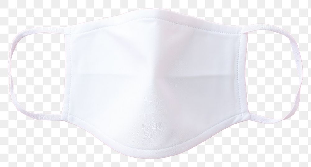 PNG Face mask white underwear headgear. AI generated Image by rawpixel.