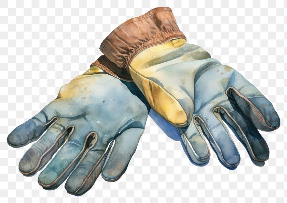 PNG Glove transparent background protection clothing. AI generated Image by rawpixel.