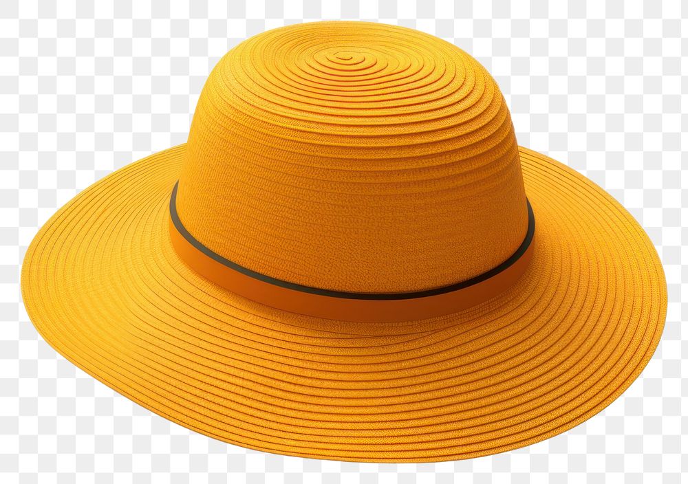 PNG Hat transparent background simplicity sombrero. AI generated Image by rawpixel.