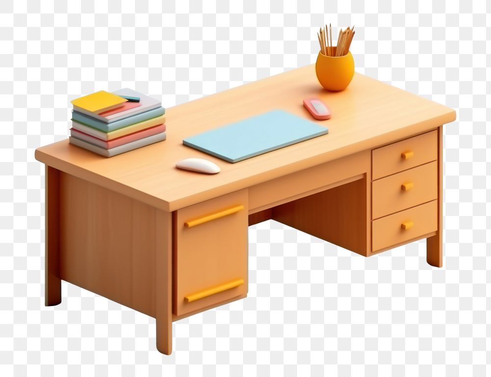 PNG Desk furniture computer table. 