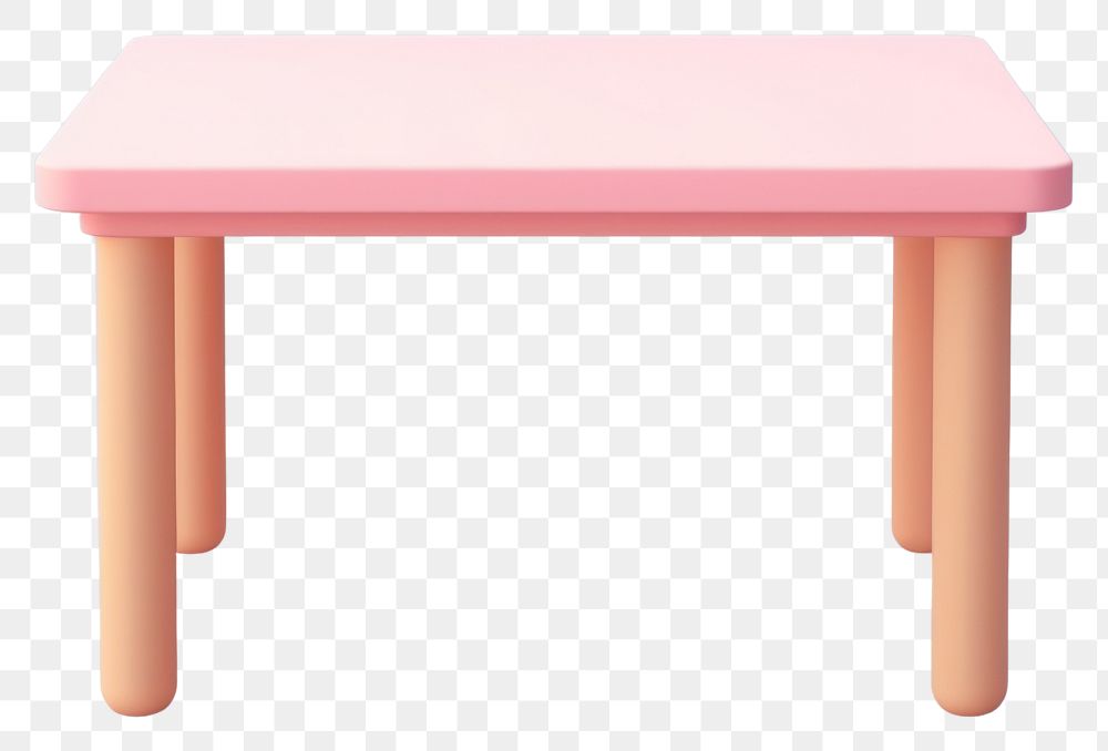 PNG Table furniture simplicity rectangle. AI generated Image by rawpixel.