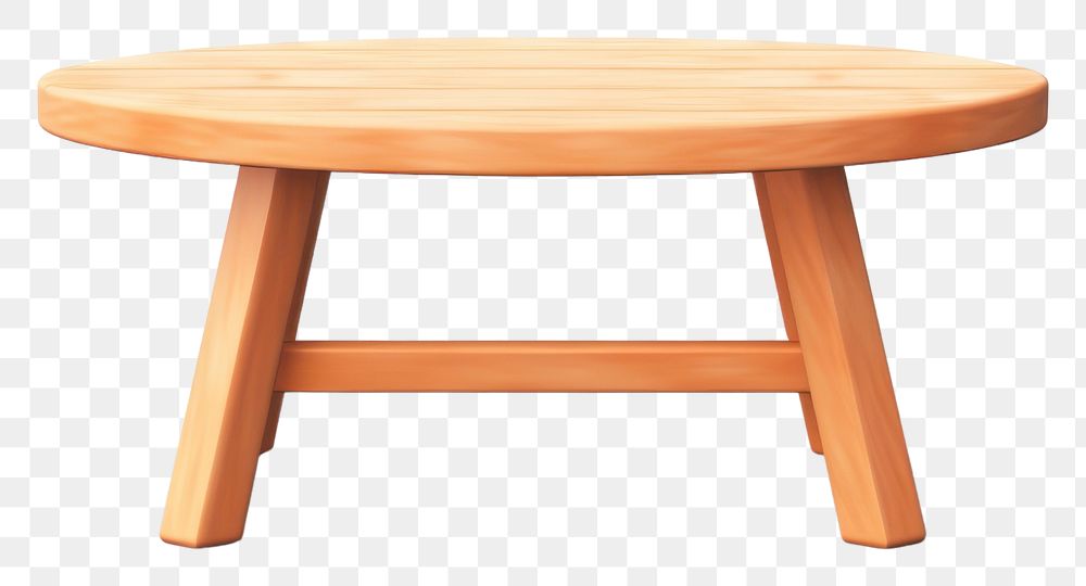 PNG Table furniture white background simplicity. AI generated Image by rawpixel.