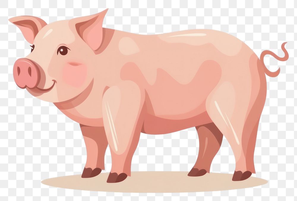 PNG Mammal animal boar pig transparent background