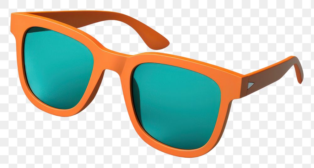 PNG Glasses sunglasses accessories turquoise. AI generated Image by rawpixel.