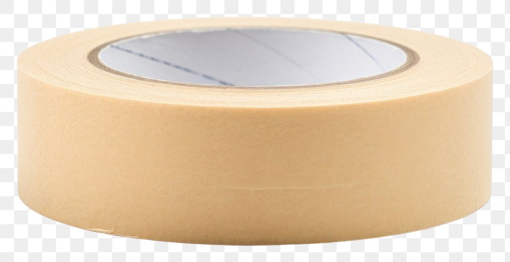 PNG Masking tape white background cylinder circle. AI generated Image by rawpixel.
