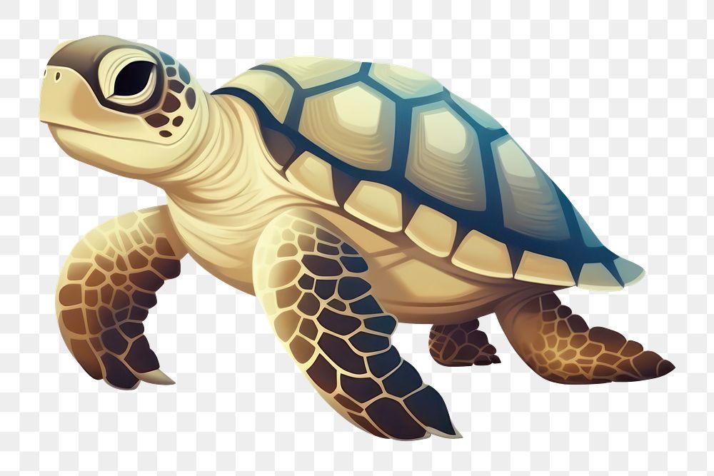 PNG Reptile animal turtle sea. AI generated Image by rawpixel.