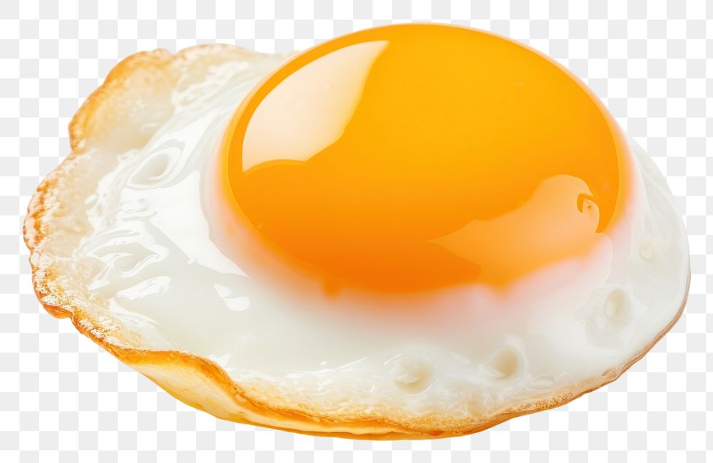 PNG Egg food white background breakfast. AI generated Image by rawpixel.