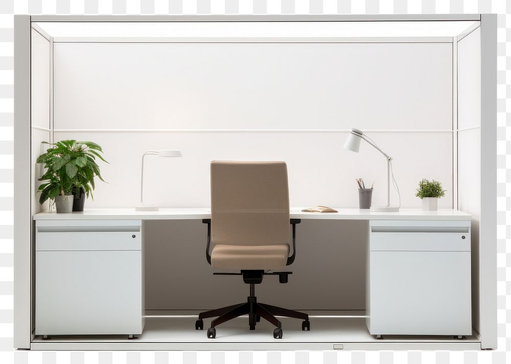 PNG Office furniture chair transparent background. 