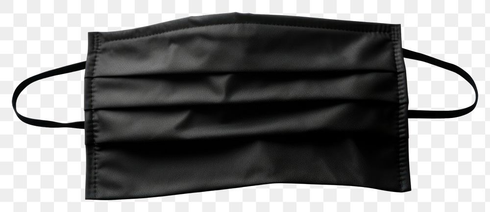 PNG Medical mask black bag white background. AI generated Image by rawpixel.