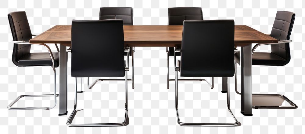 PNG Meeting table architecture furniture chair. AI generated Image by rawpixel.