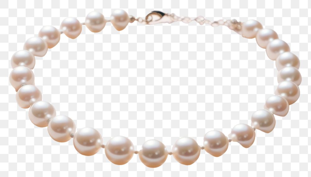 PNG Necklace jewelry pearl bracelet. AI generated Image by rawpixel.