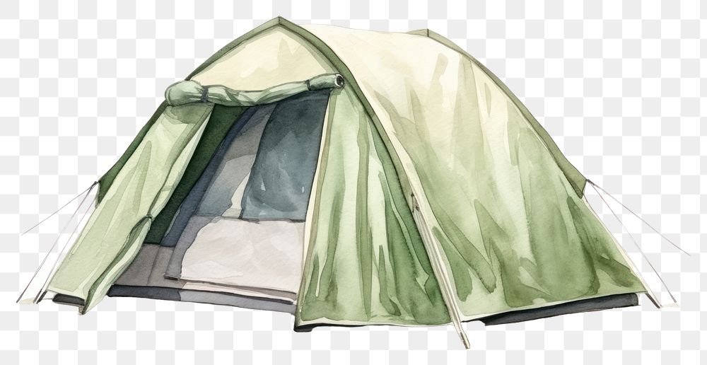 PNG Camping tent outdoors transparent background