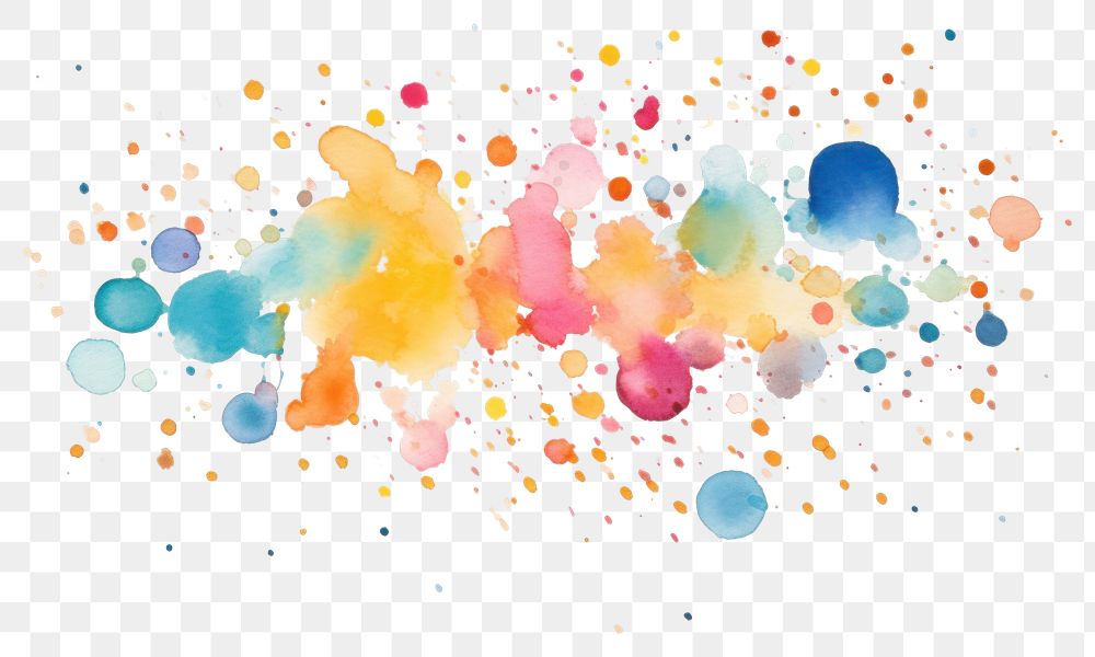 Free Vector  Hand painted watercolor stains with gold and glitter