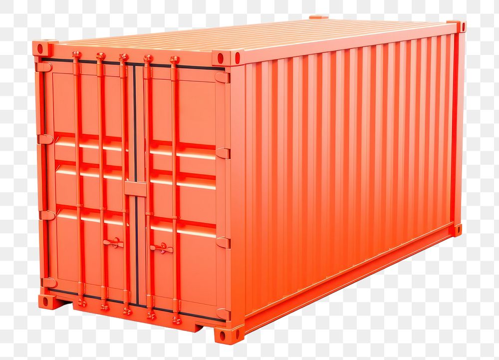 PNG Container white background architecture delivering. AI generated Image by rawpixel.