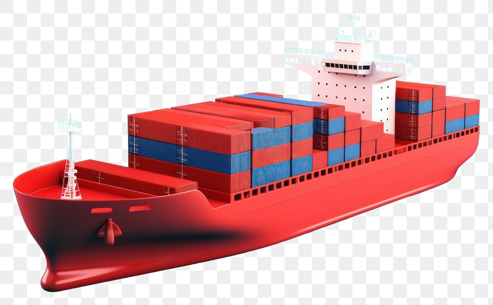 PNG Ship watercraft container vehicle. AI generated Image by rawpixel.