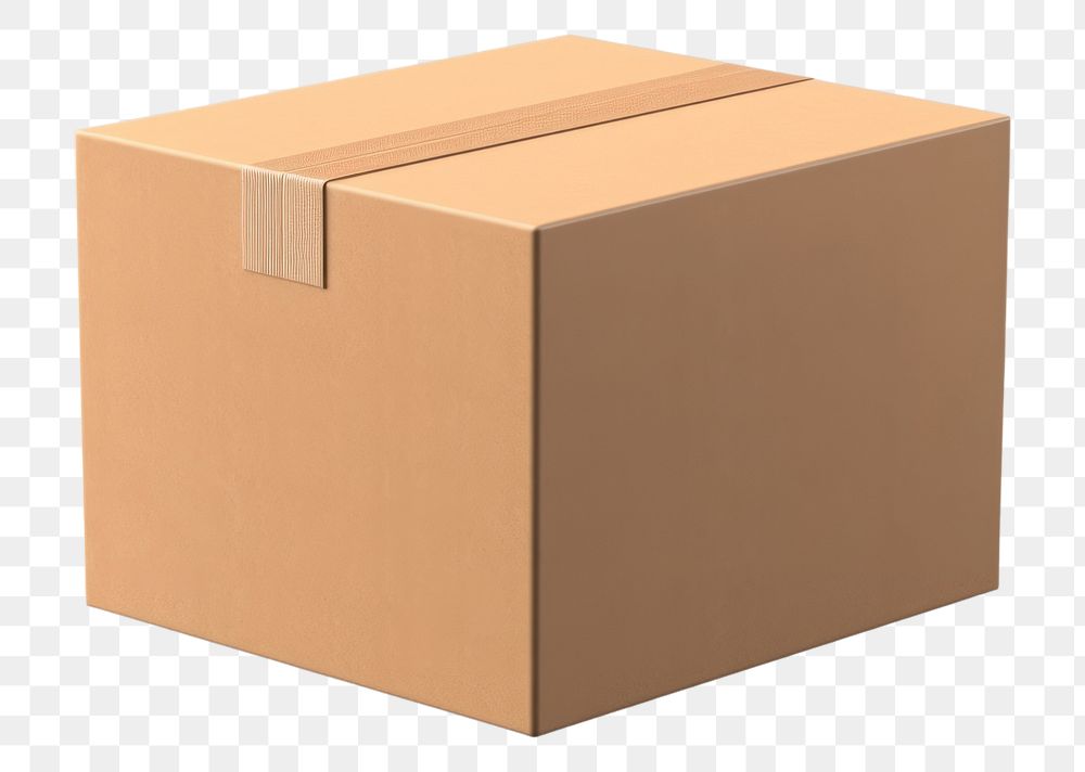 PNG Box cardboard shipping carton. AI generated Image by rawpixel.