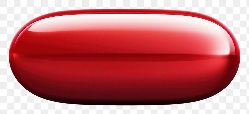 PNG Capsule pill red  