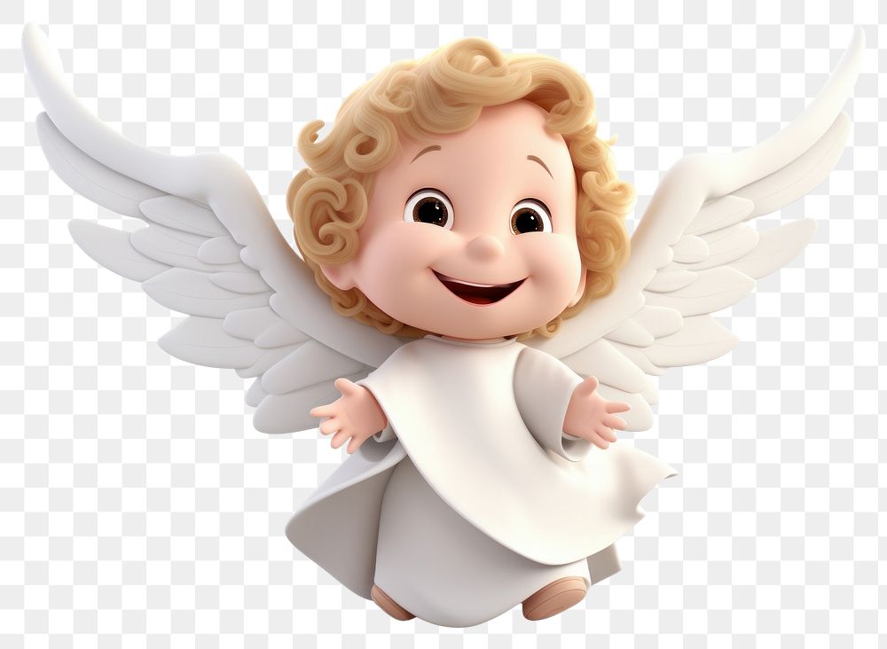 PNG Angel baby toy representation. 