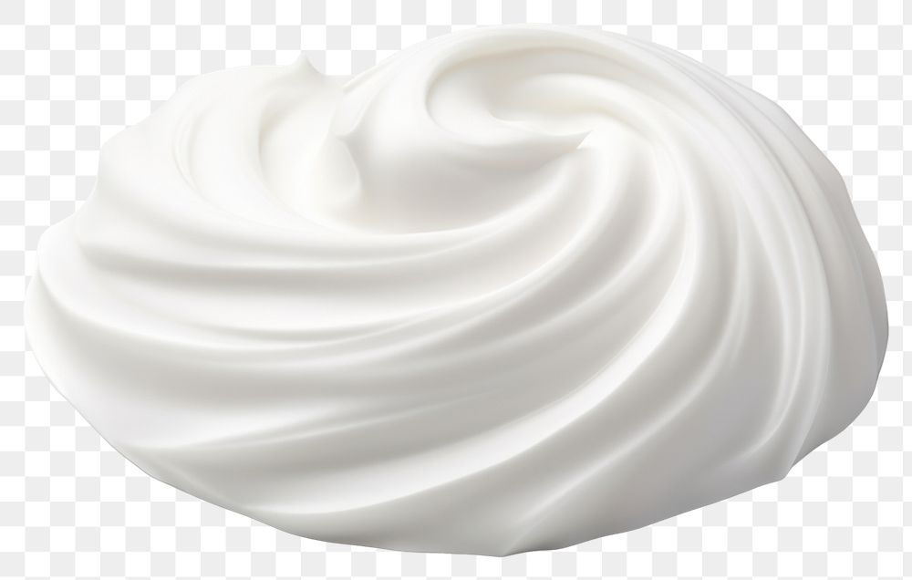 PNG Dessert cream icing white. AI generated Image by rawpixel.