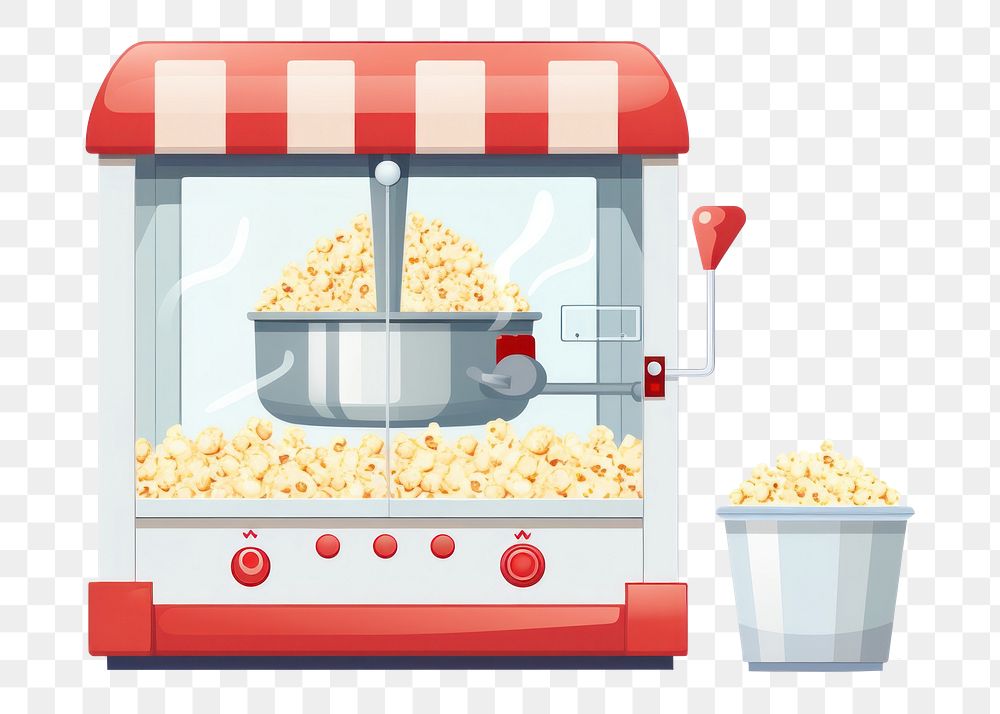 PNG Popcorn snack food technology. AI generated Image by rawpixel.