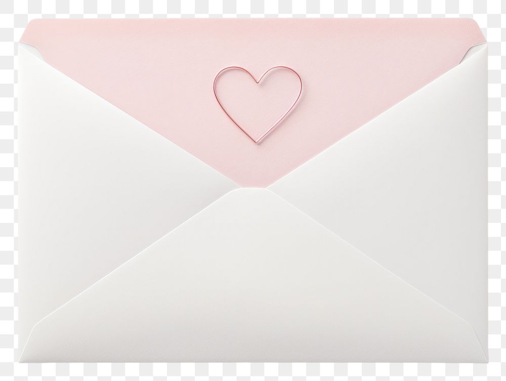 PNG Love letter envelope white background rectangle. AI generated Image by rawpixel.