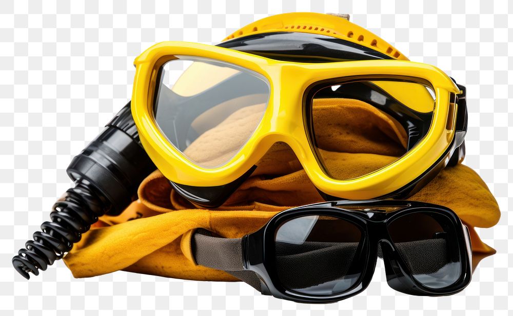 PNG Snorkel gear glasses helmet white background. AI generated Image by rawpixel.