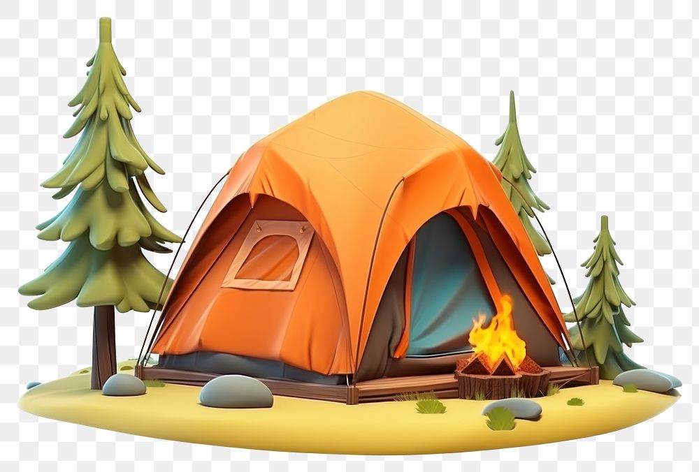 PNG Tent outdoors camping cartoon. 