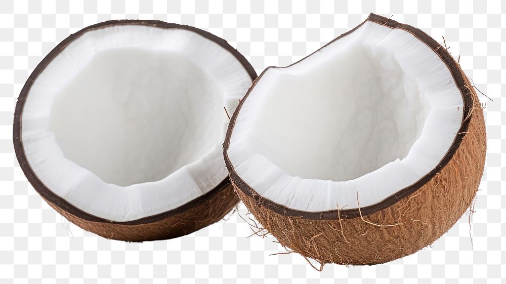 PNG Coconuts fruit plant white. AI generated Image by rawpixel.