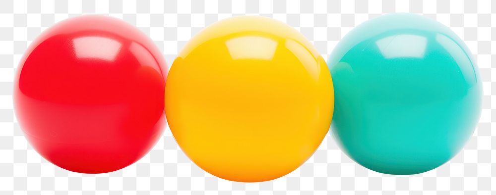 PNG Plastic ball toys balloon sphere white background. AI generated Image by rawpixel.