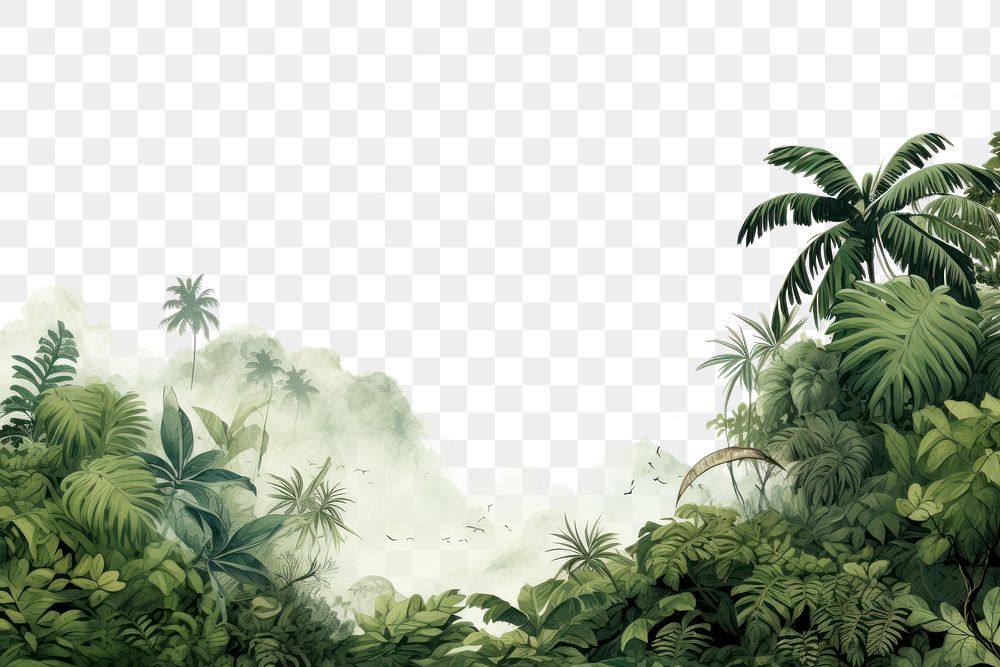 jungle leaves background