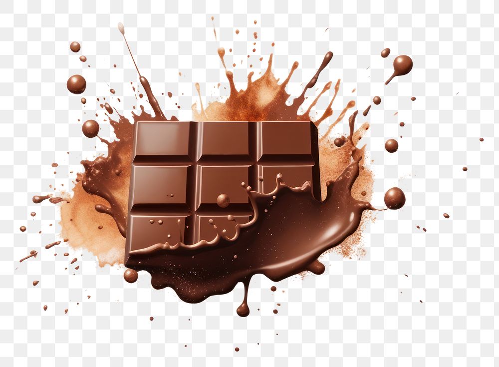 PNG Chocolate dessert food refreshment. AI generated Image by rawpixel.