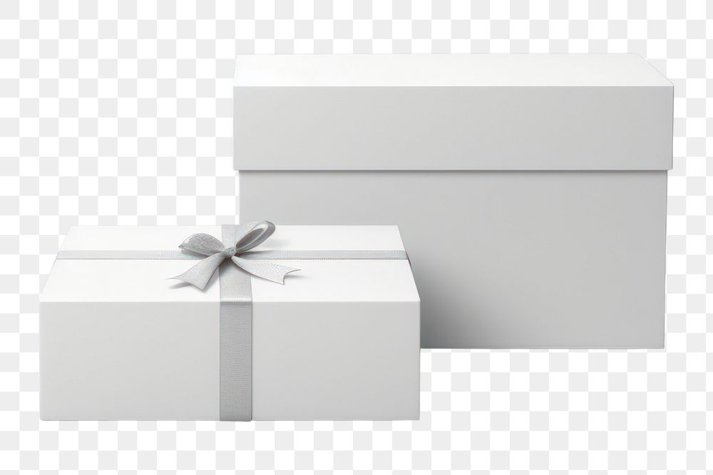 PNG Gift box white celebration. AI generated Image by rawpixel.