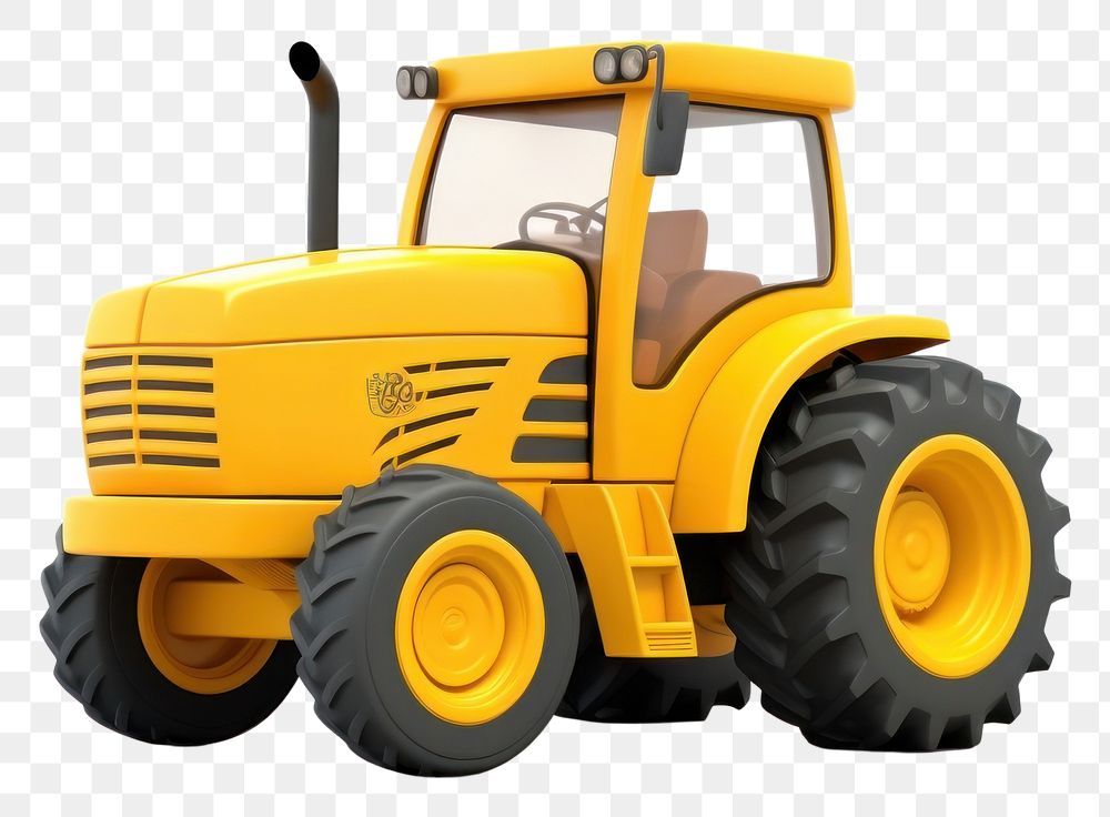 PNG Tractor agriculture  vehicle. AI generated Image by rawpixel.