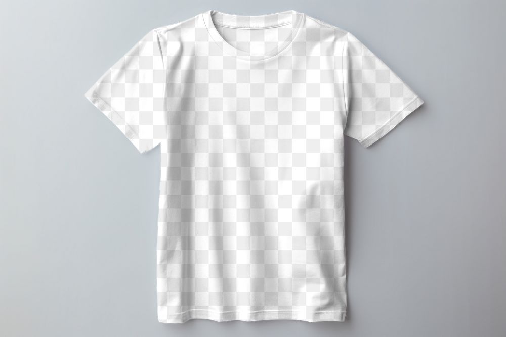 Graphic t-shirt png, transparent mockup