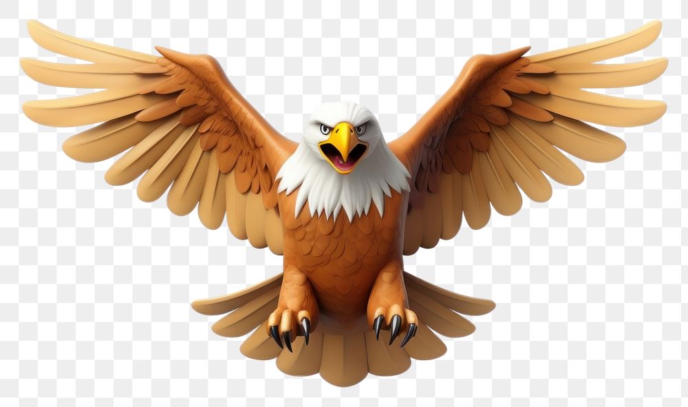 PNG Flying animal eagle bird. AI generated Image by rawpixel.
