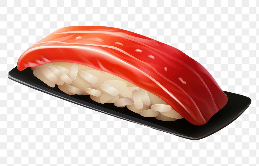 PNG Sushi food white background medication. AI generated Image by rawpixel.