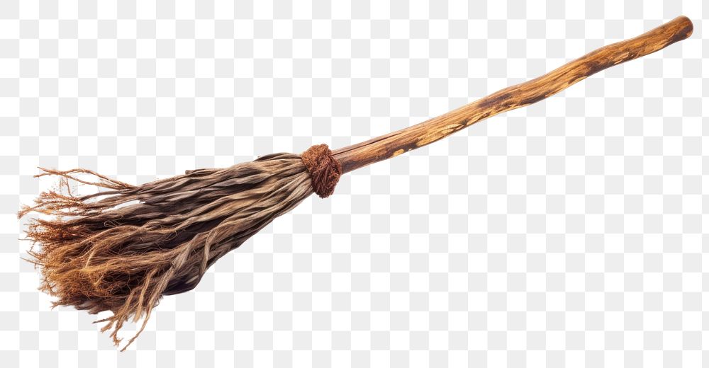 PNG Broom transparent background sweeping brown. AI generated Image by rawpixel.