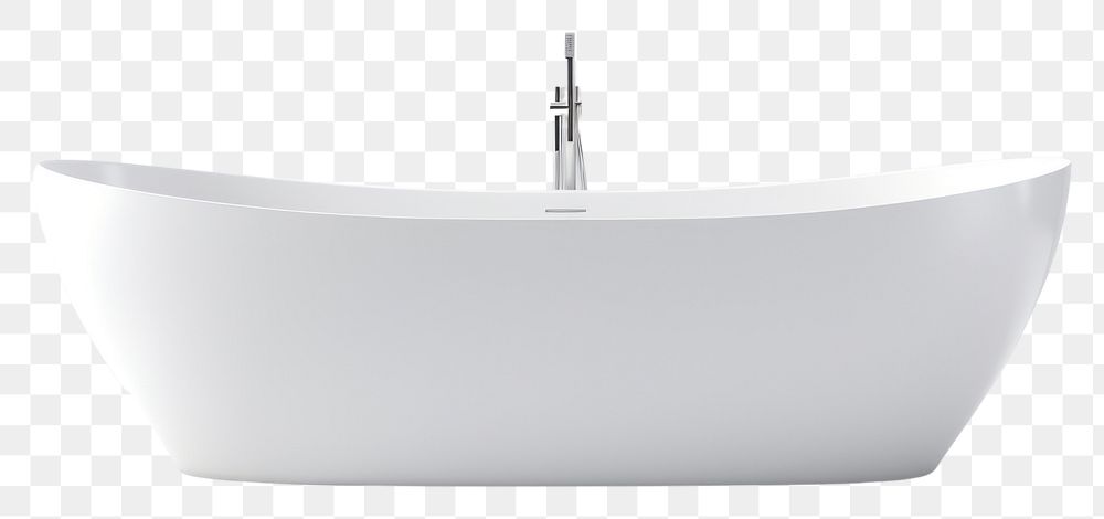 PNG Bathtub white sink transparent background. AI generated Image by rawpixel.