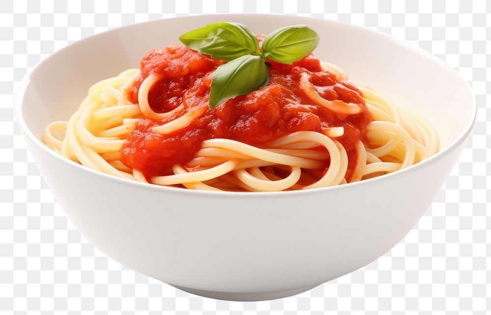 PNG Spaghetti tomato pasta sauce transparent background