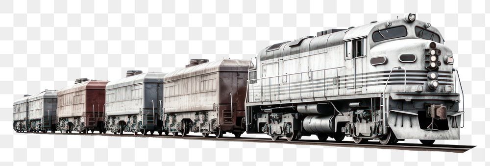 PNG Locomotive vehicle train transportation. 