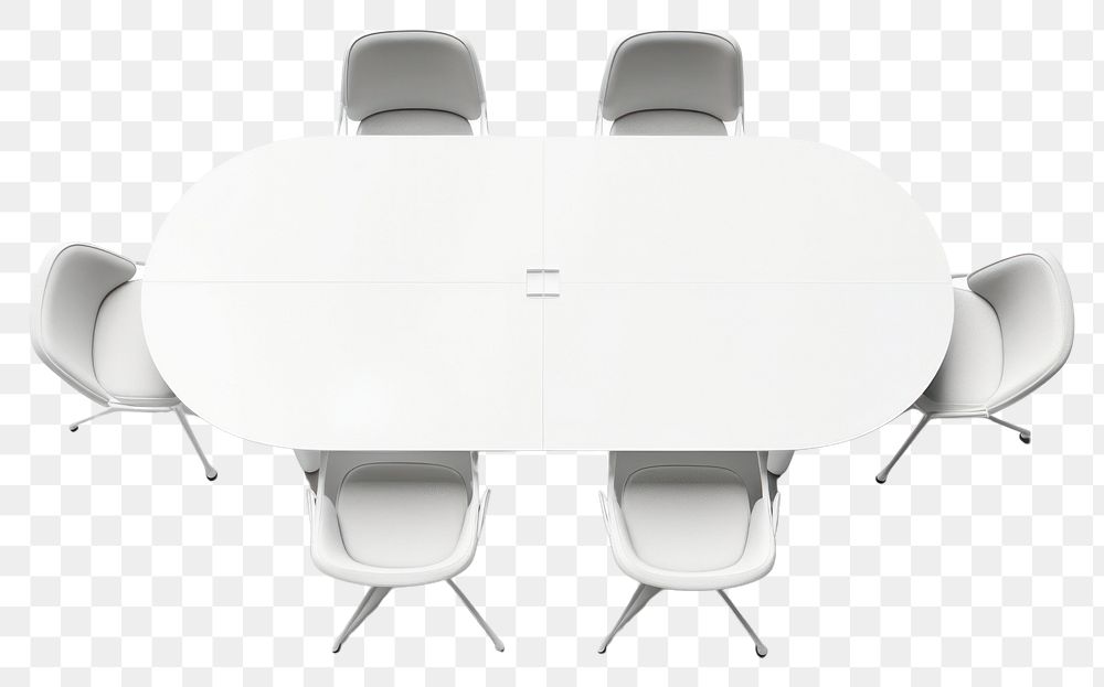 PNG Table furniture chair white. AI generated Image by rawpixel.