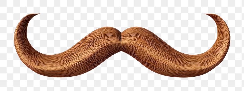 PNG Moustache wood  simplicity. 